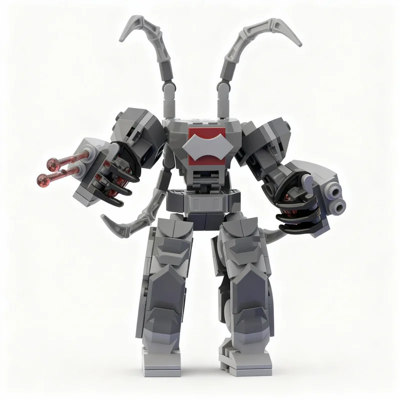 185-teiliges MOC Ultron Mech Modell Spielzeug Bausteine Konstruktion Weihnachtsgeschenke Bildung Zusammenbau Geburtstagsgeschenk Kreative Idee