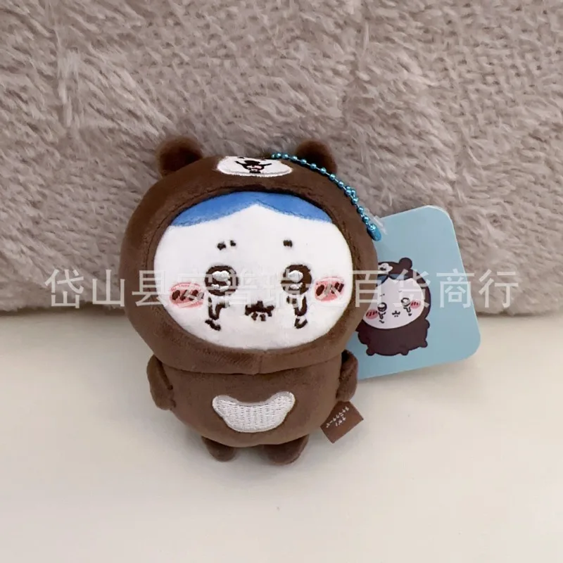 Diadema de dibujos animados de Chiikawa Nagano A Crying Usagi Hachiware, muñeco de peluche, bolso para niña, colgante de Anime Kawaii, llavero de coche, regalo de decoración