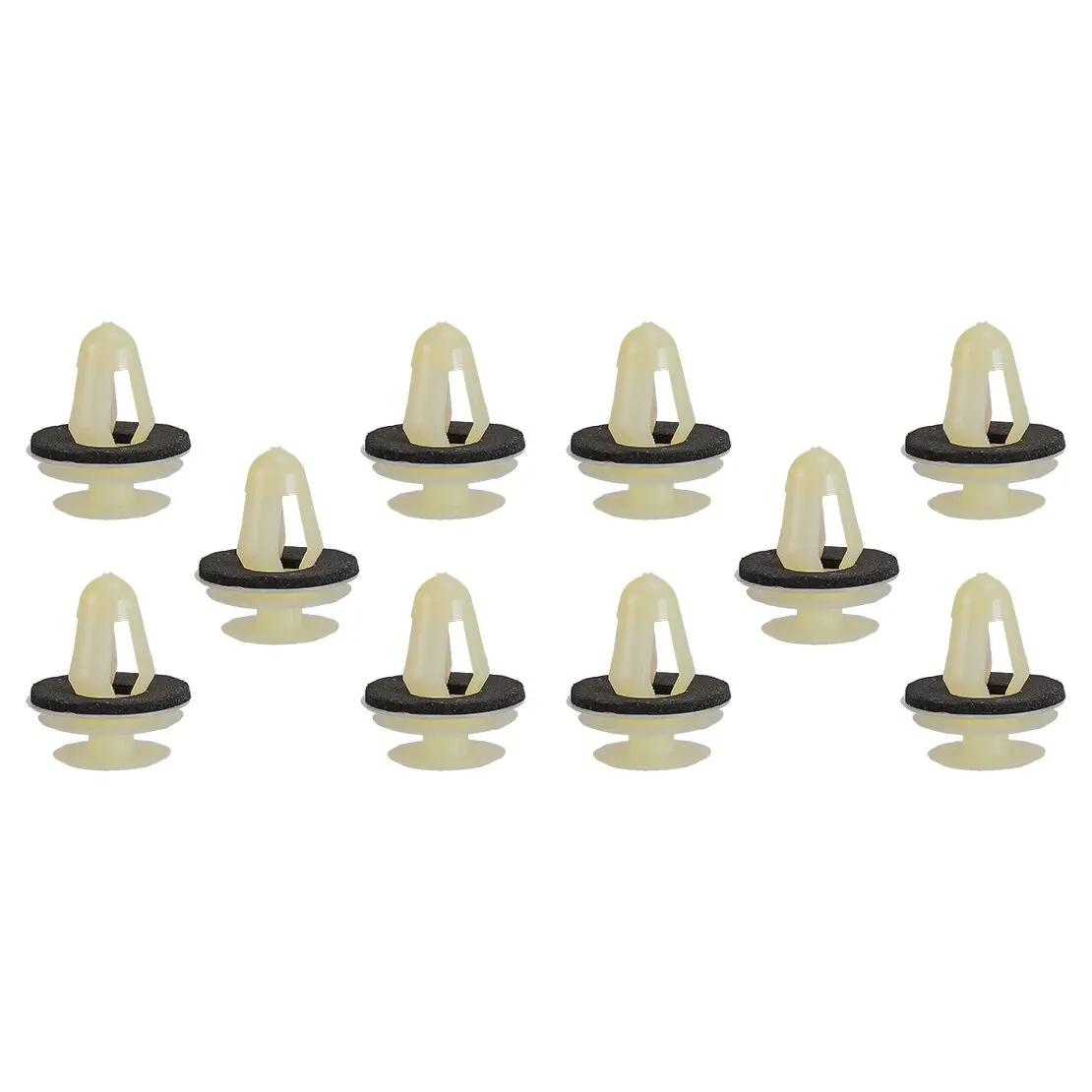 

10 шт., фиксатор накладки на дверную панель автомобиля с уплотнением, подходит для Toyota Camry Corolla Echo MR2 Paseo Previa Prius RAV4 Sienna Tacoma