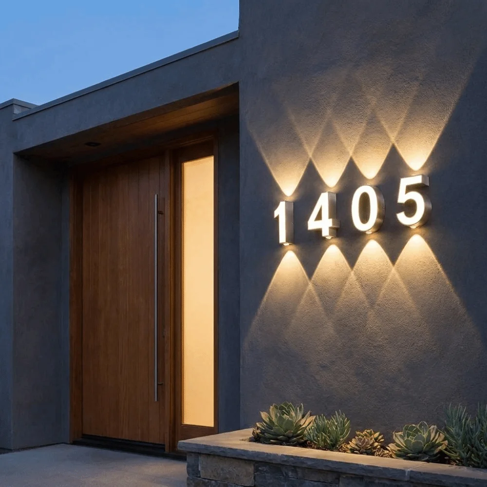 

Minimalist Styling Nordic Modern LED Wall Light Clean Streamlined Outlines Sturdy Anti-Corrosion Material Wall-Mounted LED Light