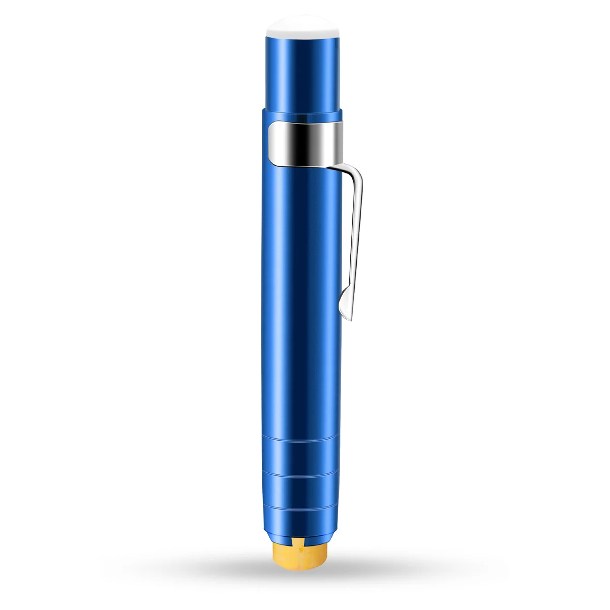 New 1 pcs Black Aluminum alloy Chalk Keeper Holder (blue)