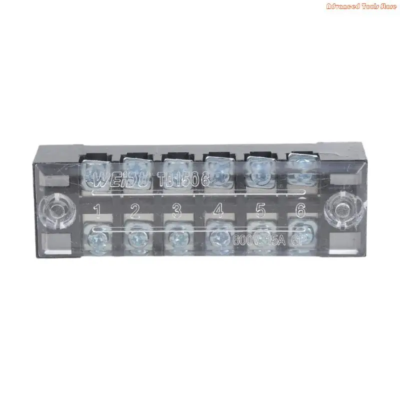 Double Row Strips Terminals Block Connector Cable Barrier Block Terminals Strips W91B