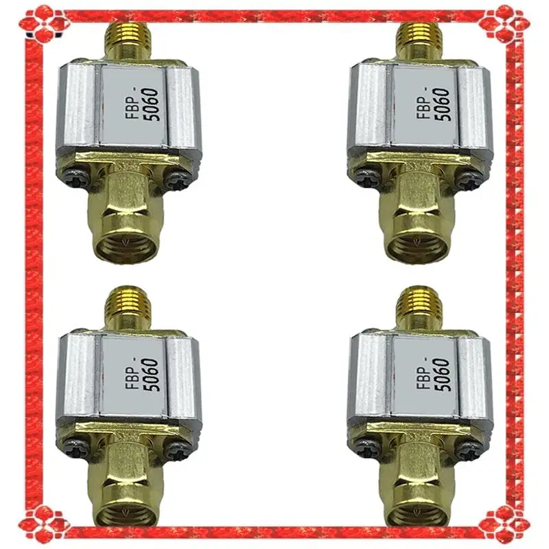 تسليم 24 ساعة 4X WFB-5060 5.8G(5000-6000Mhz)UWB النطاق العريض 5060MHZ مرشح ممر الموجة