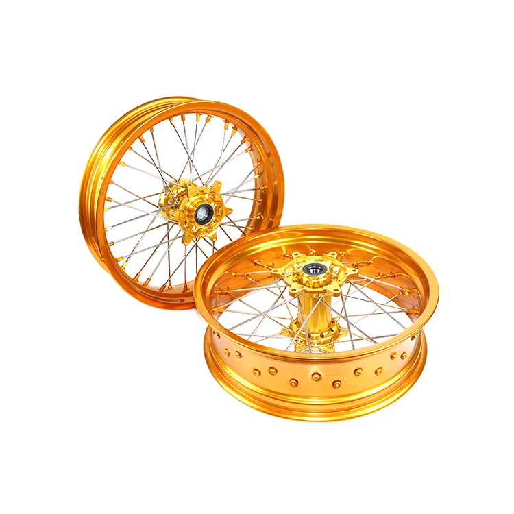 

Aluminum Alloy Motorcycle Supermoto Wheel Sets For Yamaha YZ 125
