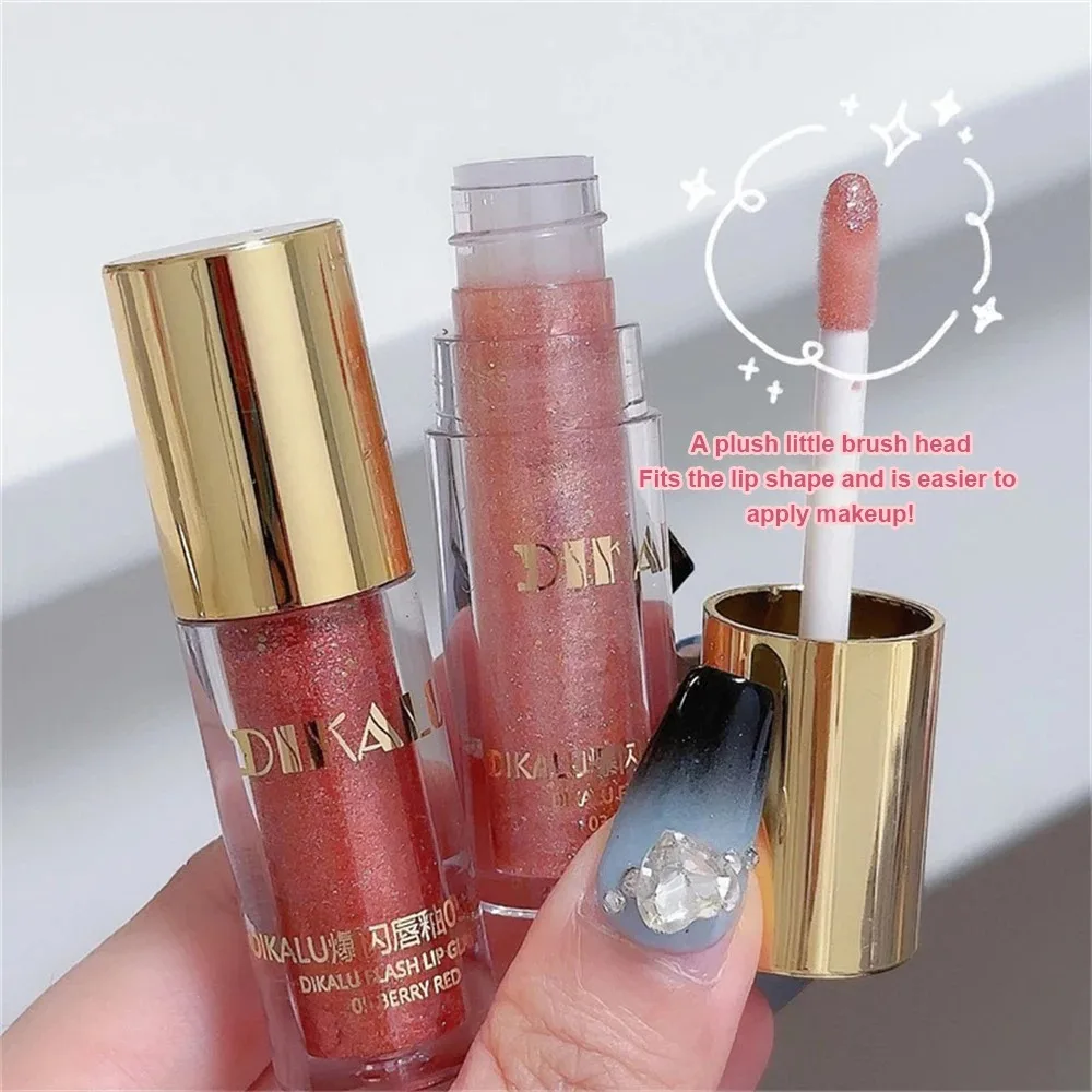 Moisturizing, Plump And Sparkling Lip Gloss, Water-glossy Mirror Lip Glaze, Moisturizing And Moisturizing Lip Oil For Pouty Lips