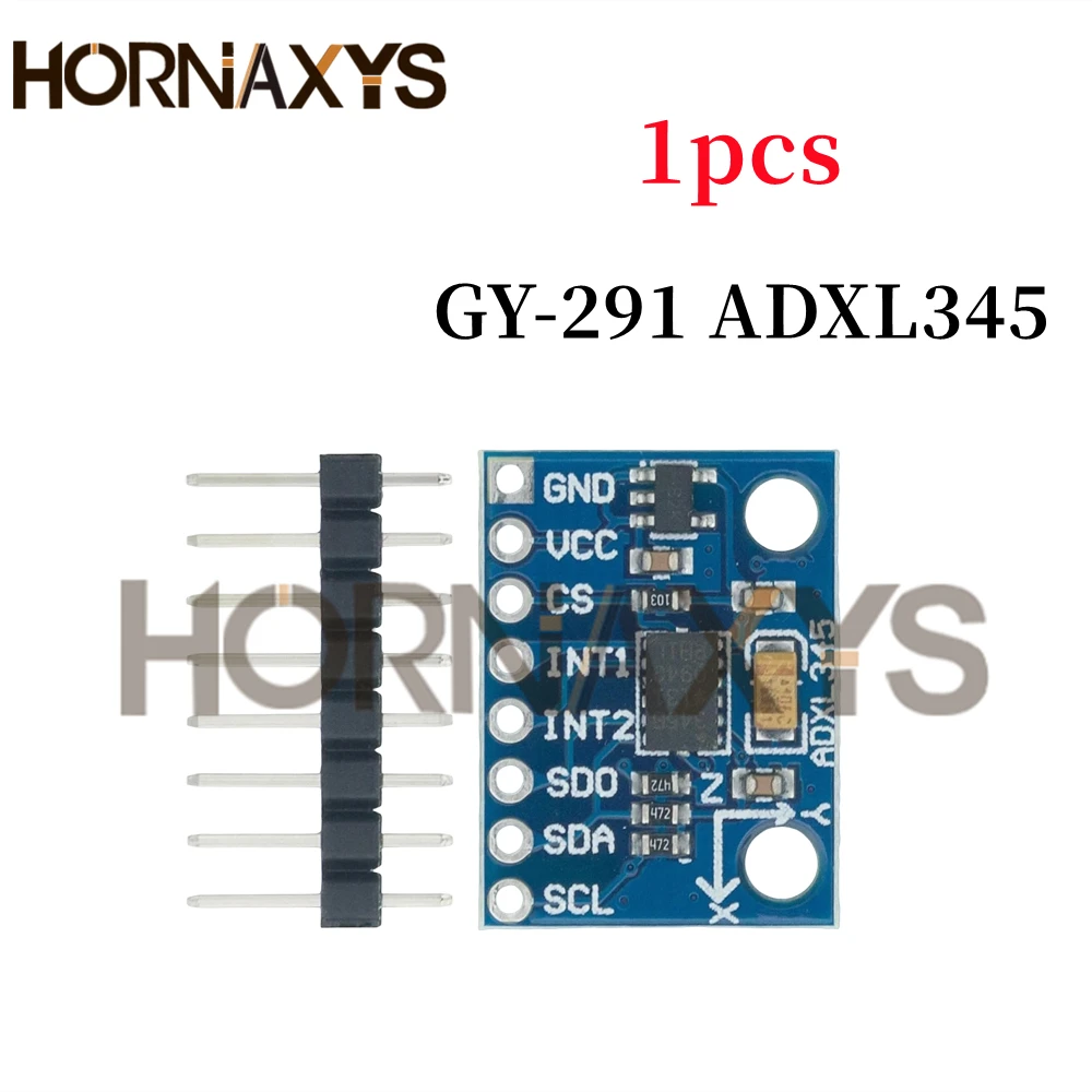 GY-291 ADXL345 디지털 중력 가속 틸트 모듈, IIC SPI 변속기 재고, 1-10 개