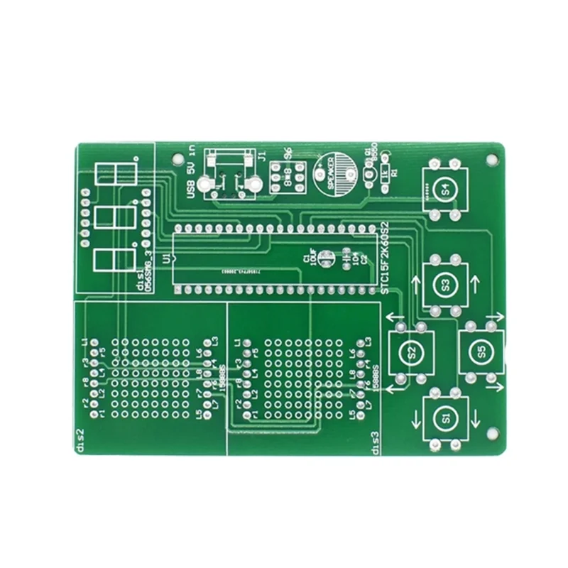 DIY Game Board Kit 51 SCM Chip Retro Electronic Soldering Practice Console Maker Small Production student lab