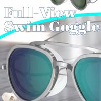 1-5PCS Full-View Swim Goggle UV Protection Anti-Fog Swimming Goggles Wide-view Adjustable Swim Eyewear for Surfing Diving Seasid