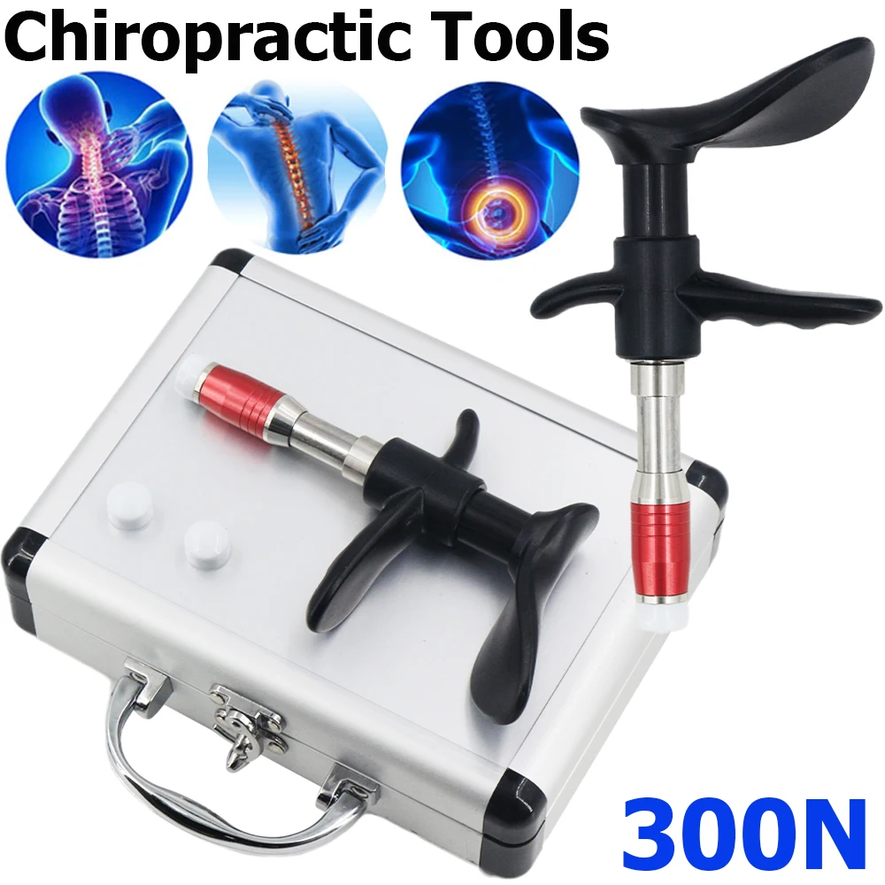 

6 Levels Chiropractic Adjustment Tools Manual Gun Spine Therapy Adjust Vertebration Tool Single Head Body Relaxation Massager