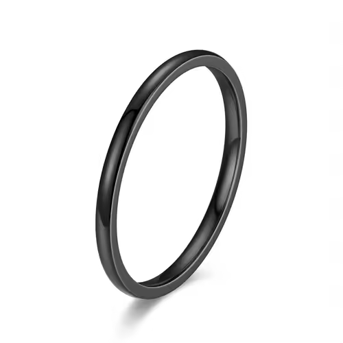 Fashion Charm Jewelry Ring for Men Women Stainless Steel Black Rings Wedding Engagement High Quality Matte Male Accessory - Image 13