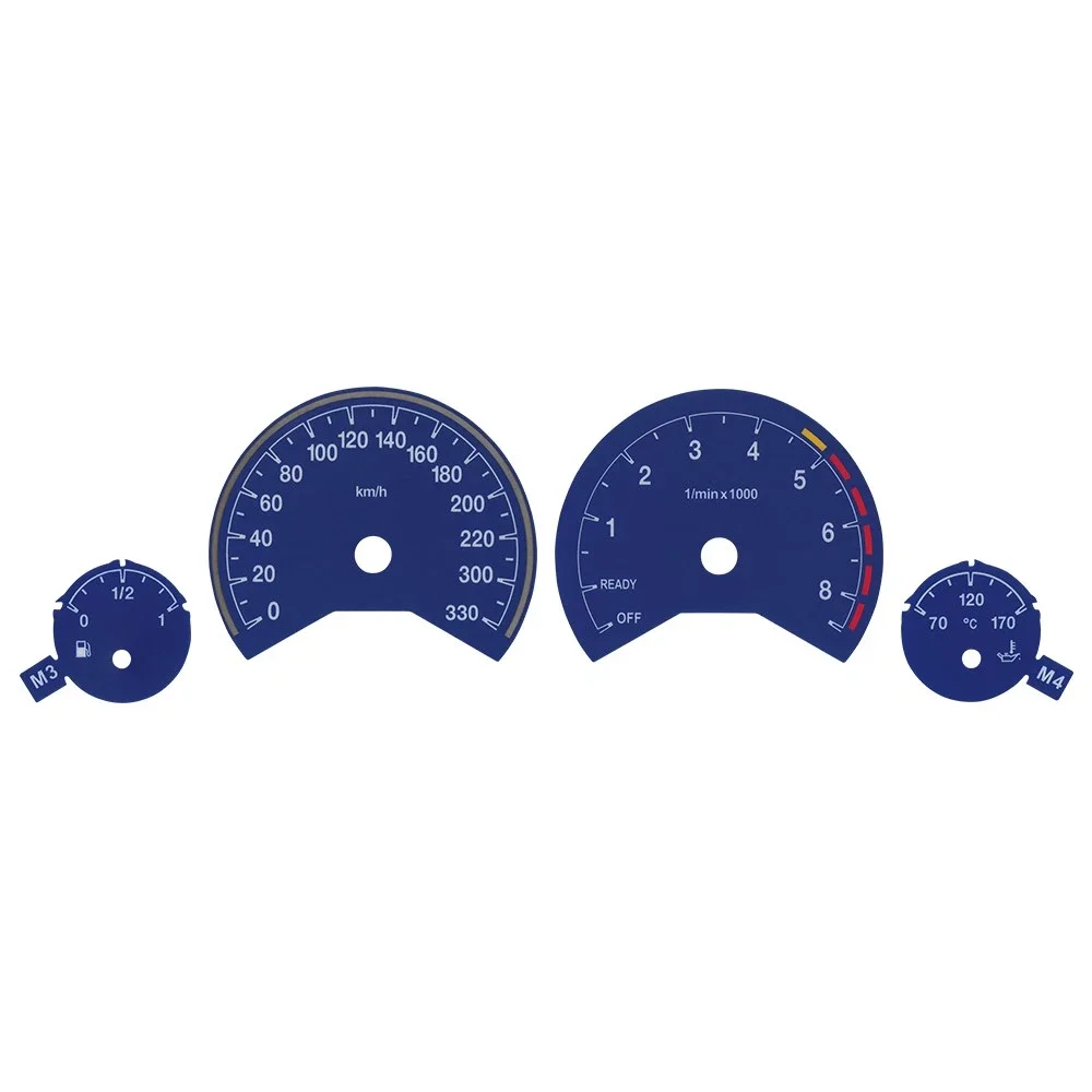 Gauge Face Tacho Disc for BMW F30 F31 F34 F32 F33 F36 Instrument Cluster Speedo Dials 330KM/H