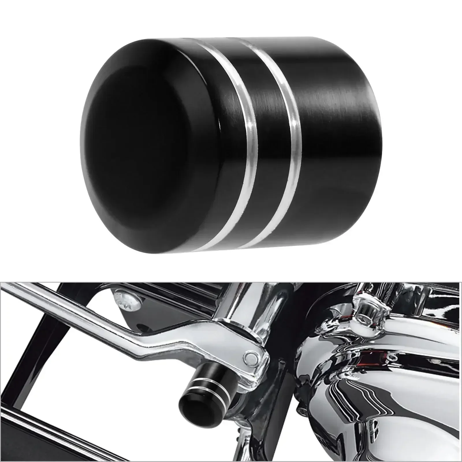 Acessórios da motocicleta para Harley, Heel Shift, Shifter Lever, Eliminator Shaft Cap Capa, Harley Touring 1982-2021, Softail 1982-2017