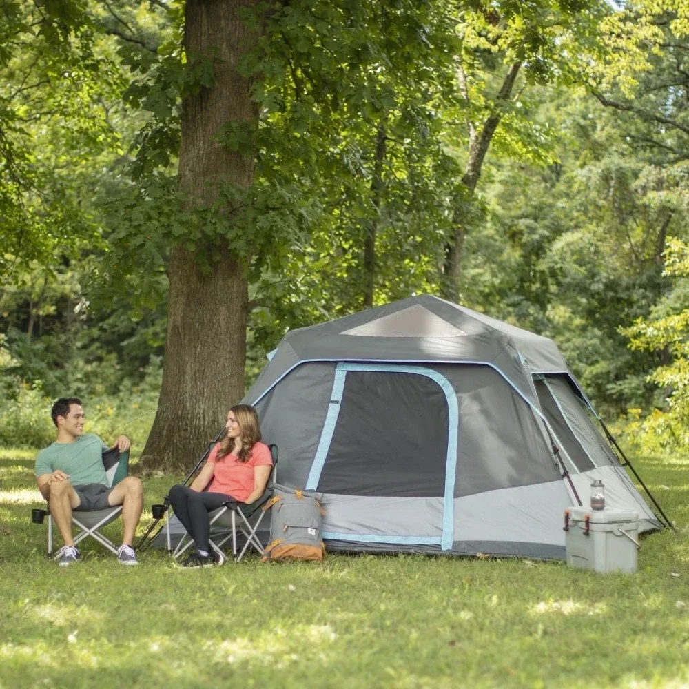 

10 X 9 6-Person Dark Rest Instant Cabin Tent, 16.81lbs