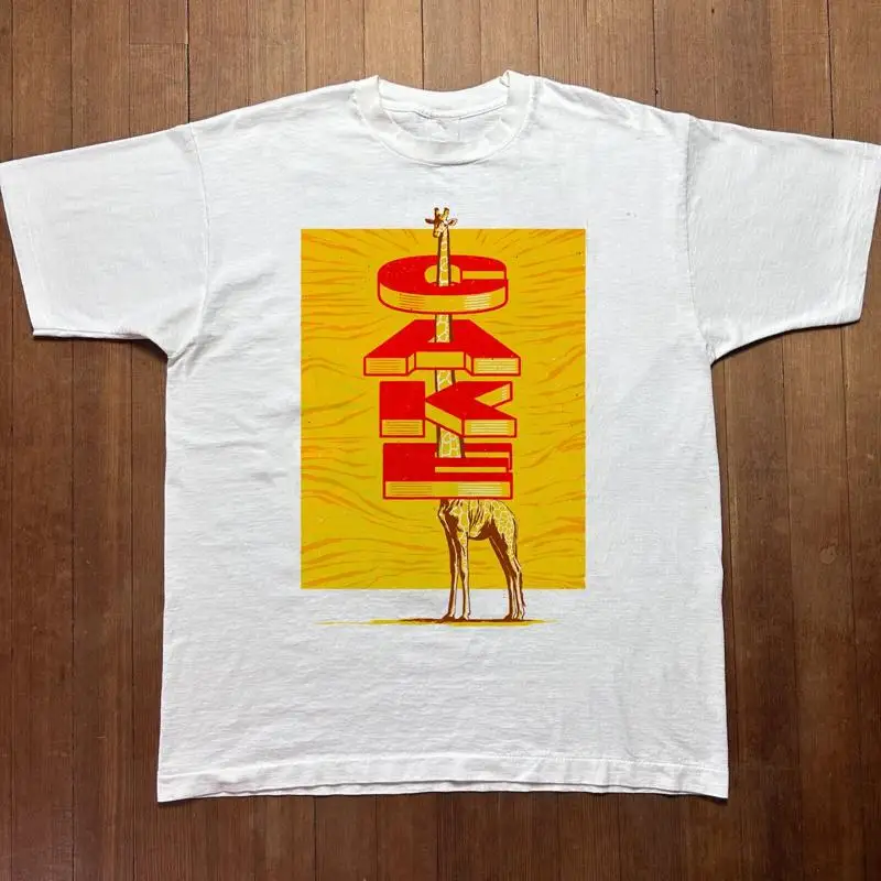 Cake Band Music For Lovers White T-Shirt Cotton Full Size PA053 FREE SHIPPING