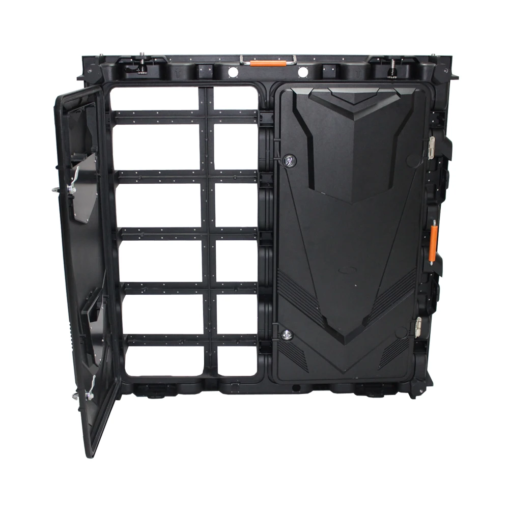 960X960 Die Casting Magnesium Alloy Slim Indoor Outdoor Empty Led Display Cabinet for P5 P8 P10 320*160mm 160*160module