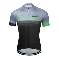 New 2023 Vendull Team Cycling Jersey Shirt Racing Sport Bicycle Shirt Ropa Ciclismo Pro Man MTB Bike Jersey Summer Cycling Wear