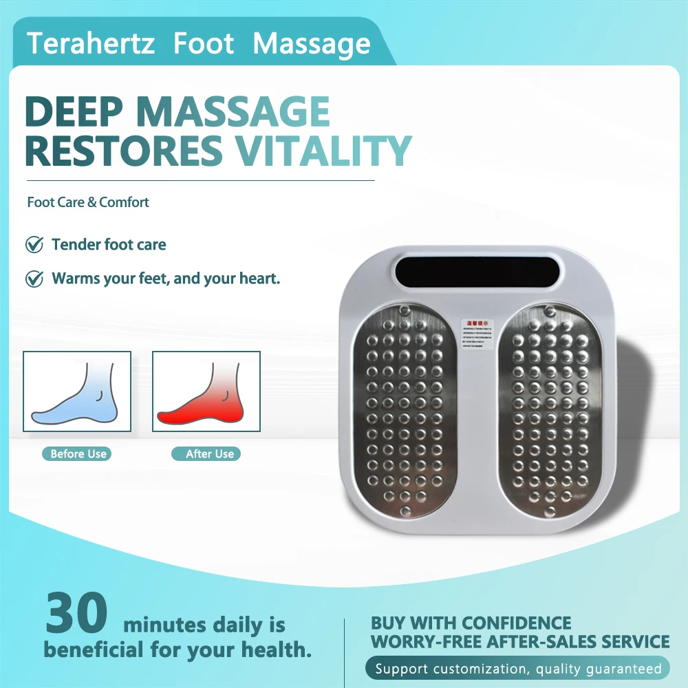 Tera P90 P100 Terahertz Bio-Energy Magnetisches Fußmassagegerät, Physiotherapiegerät zur Durchblutung für Gesundheit und Wellness