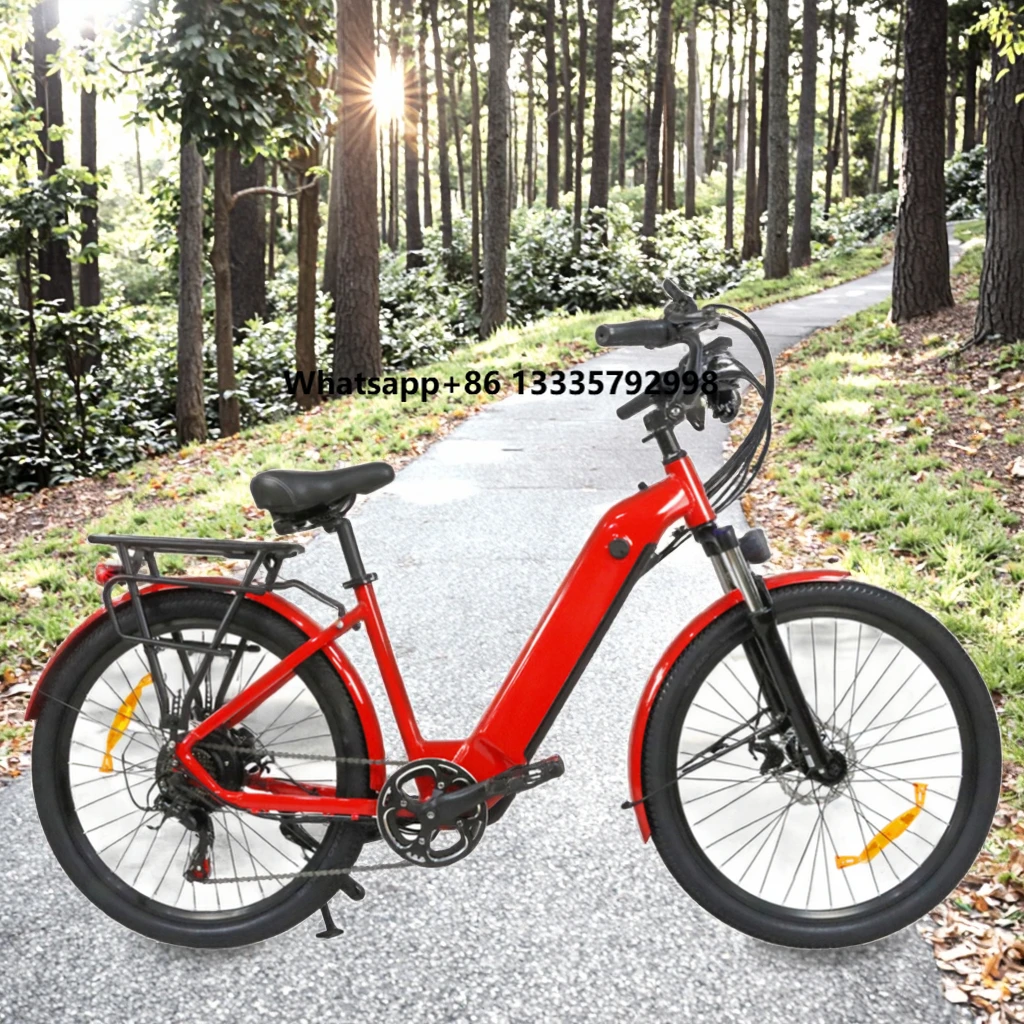 

High Quality 26 Inch All-Terrain Front Suspension Electric Mountain Bike 500W High-Speed Brushless Motor 48V Electric Mountain