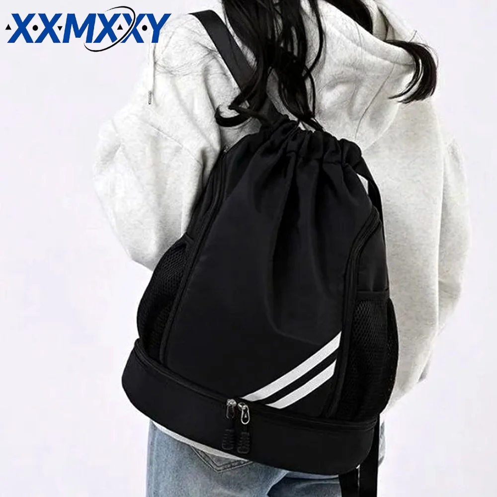 Fitness Gym Bag Backpack Women Men Basketball Backpack Outdoor Soccer Football Storage Bags Training Drawstring Sports Knapsack