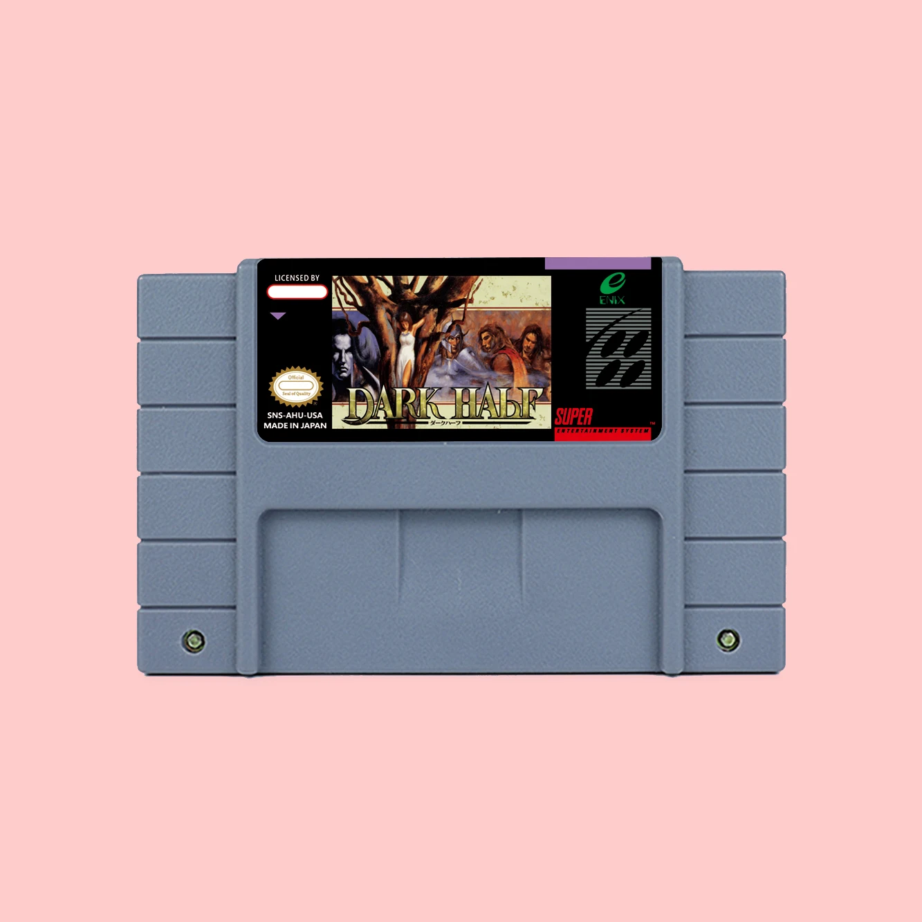 Dark Half RPG Game Cartridge For SNES 16bit NTSC USA PAL EUR Game Consoles Card