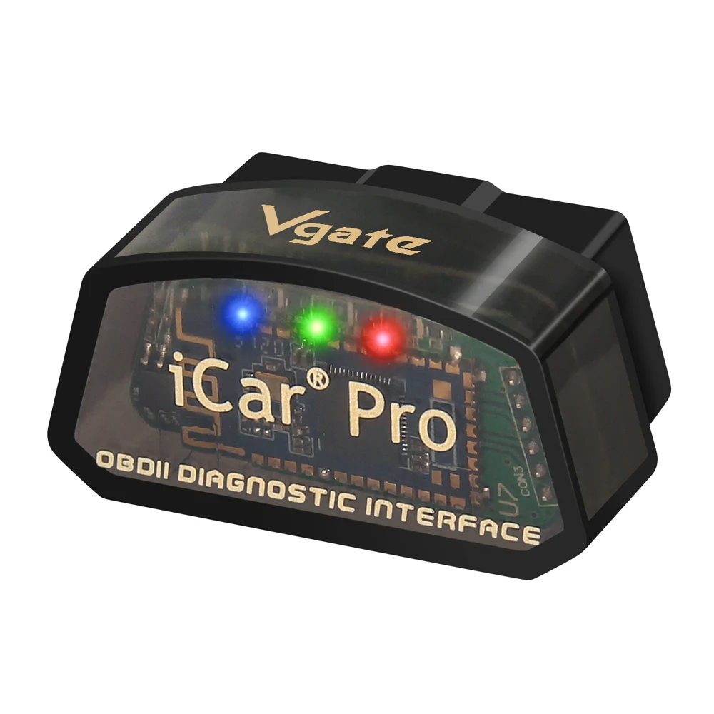 

Новый дизайн ELM327 Vgate Icar Pro bluetooth3.0 OBD2 диагностический интерфейс сканер инструмент поддерживает Android и Windows