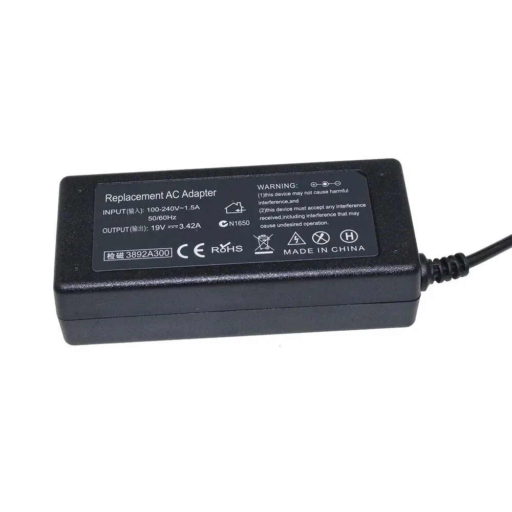19V 3.42A 5.5*2.5mm Universal AC Power Adapter For Asus Toshiba F3 X55 A3 A8 F6 F8 F83CR X50 Z9 S1 ADP-65AW Laptop Charger