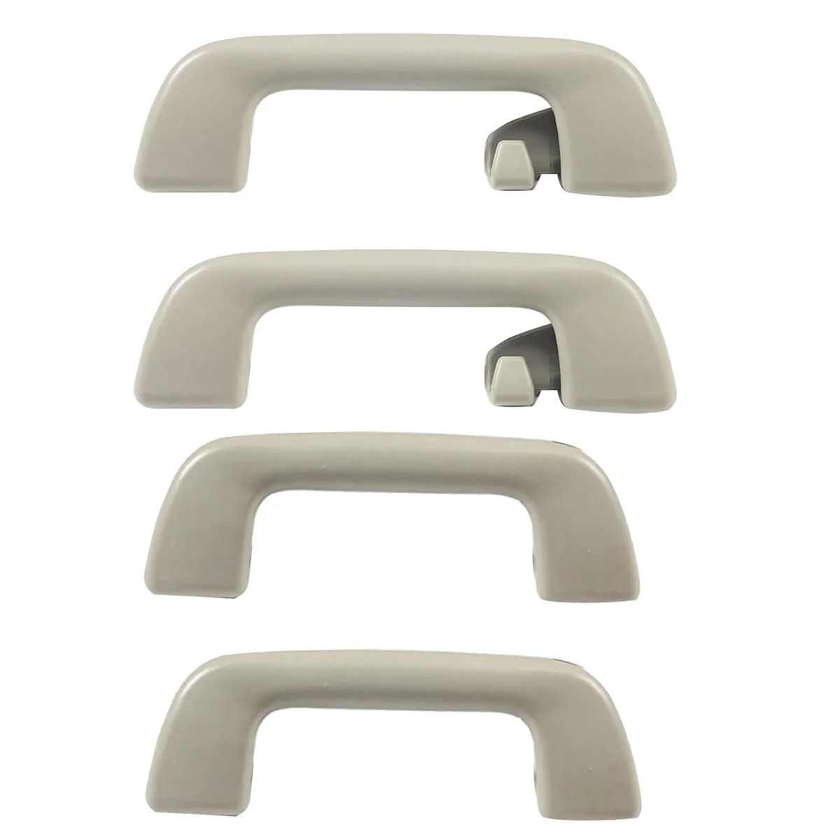 

4Pcs Car Inner Roof Armrest Ceiling Pull Handle Door Handle with Hook 74610-52020 for Light Grey