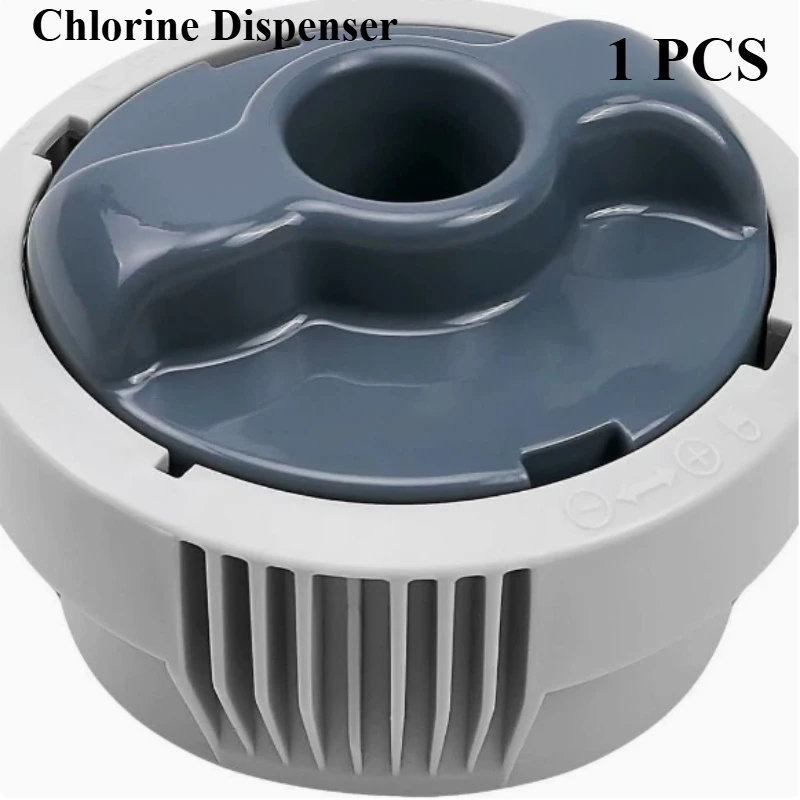 1PCS Chemical Chlorine Dispenser System for Pool Chemical Dosing Pump Dechlorination Device Replacement Chlorinator PVC