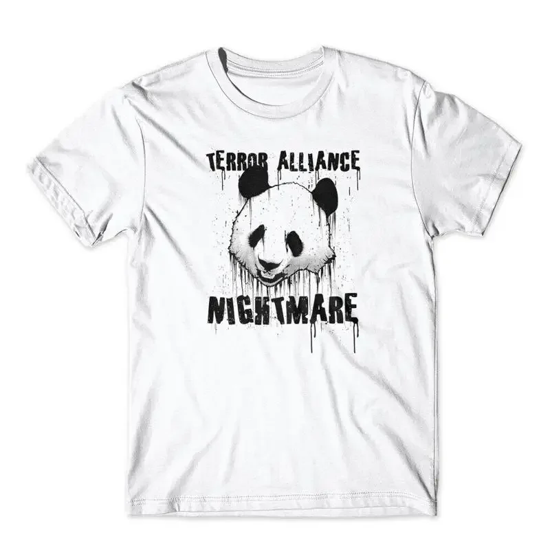 Panda Terror T Shirt 100 Cotton Premium NEW
