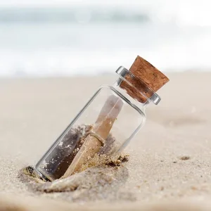 10 PCs 5ml-20ml kleine Glasflaschen mit Korkkorken Stopps DIY-Dekoration Miniglas Glas 12 Hauptverkaufsglas Pot - №8