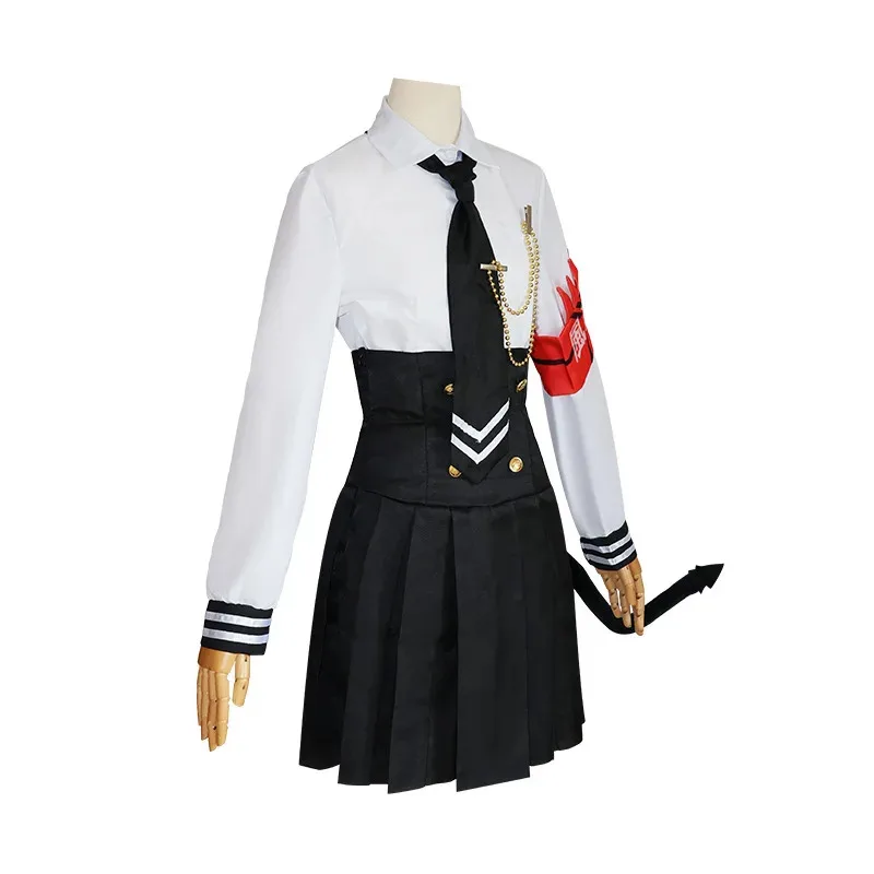 

Костюм для косплея Game Blue Archive Shiromi Iori JK, школьная форма моряка, перчатки с хвостом, женский костюм на Хэллоуин tt9]