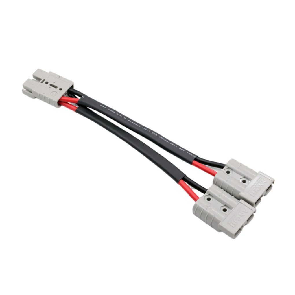 

50 А для разъема Anderson, двойной Y-образный адаптер, 6 мм для кабеля Anderson, надежный