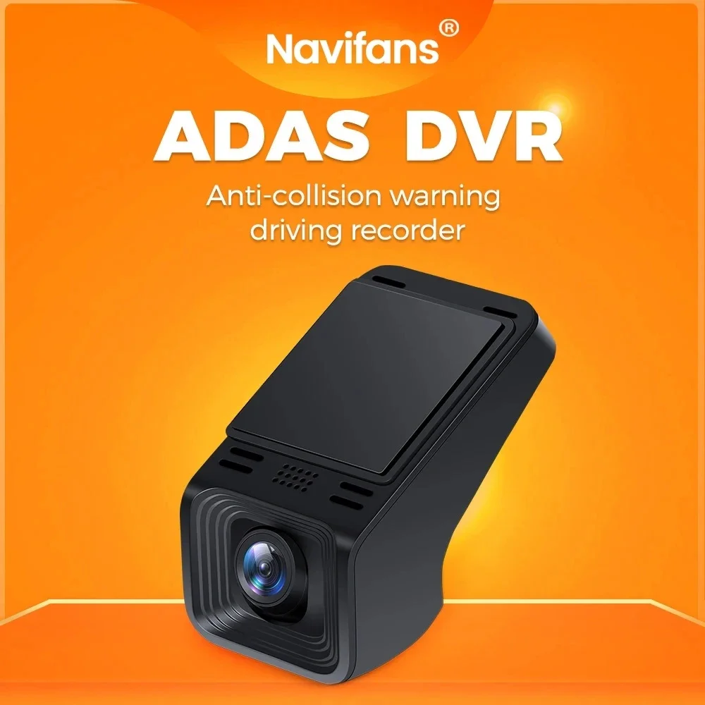 

1080P ADAS DVR Автомобильный регистратор Full HD 170 ° Широкоугольный видеорегистратор для Android, мультимедийный плеер, навигационный монитор парковки