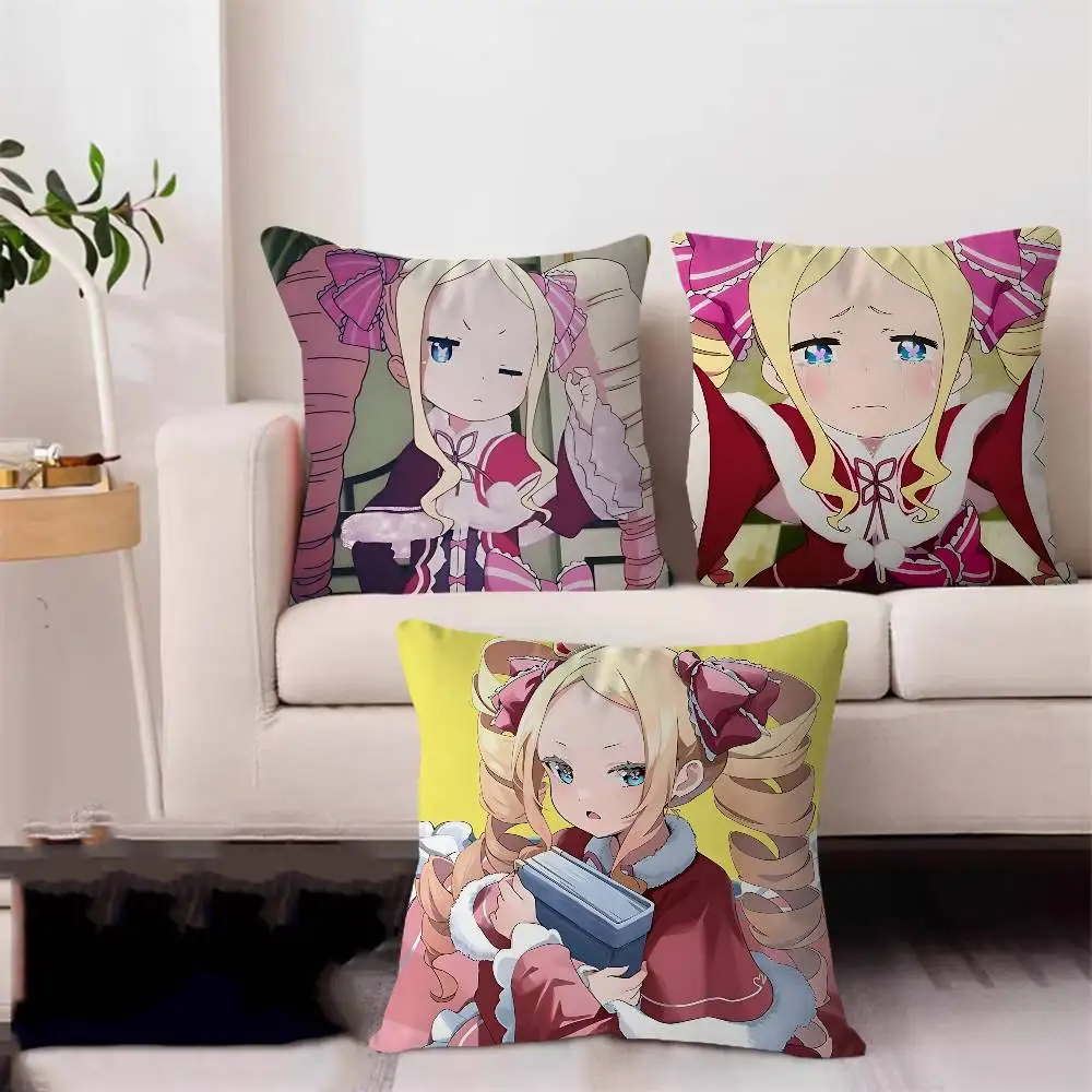 

Cartoon B-BEATRICE Cushion Cover Car Throw Pillow Case For Sofa Car Christmas Gift 40x40cm 45x45cm