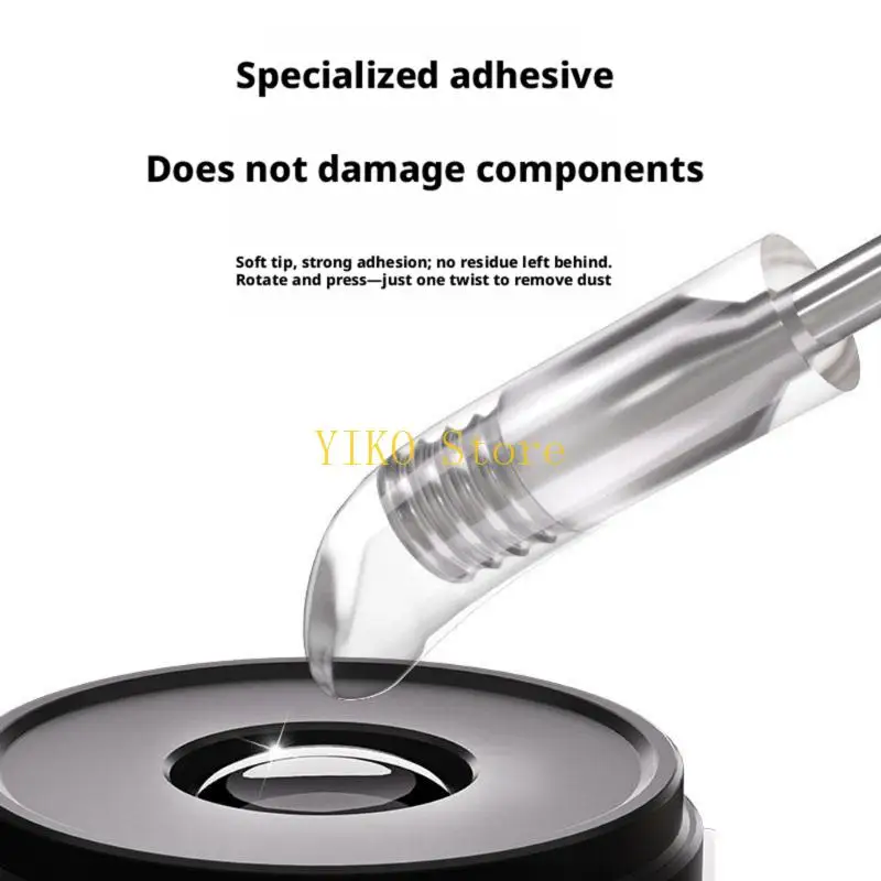 K32C Camera Dust Care Sticks for Lens Cleaning, Small Area Swab Set for Lens Lines, Daily Camera Care and Stored Gear Use Daily