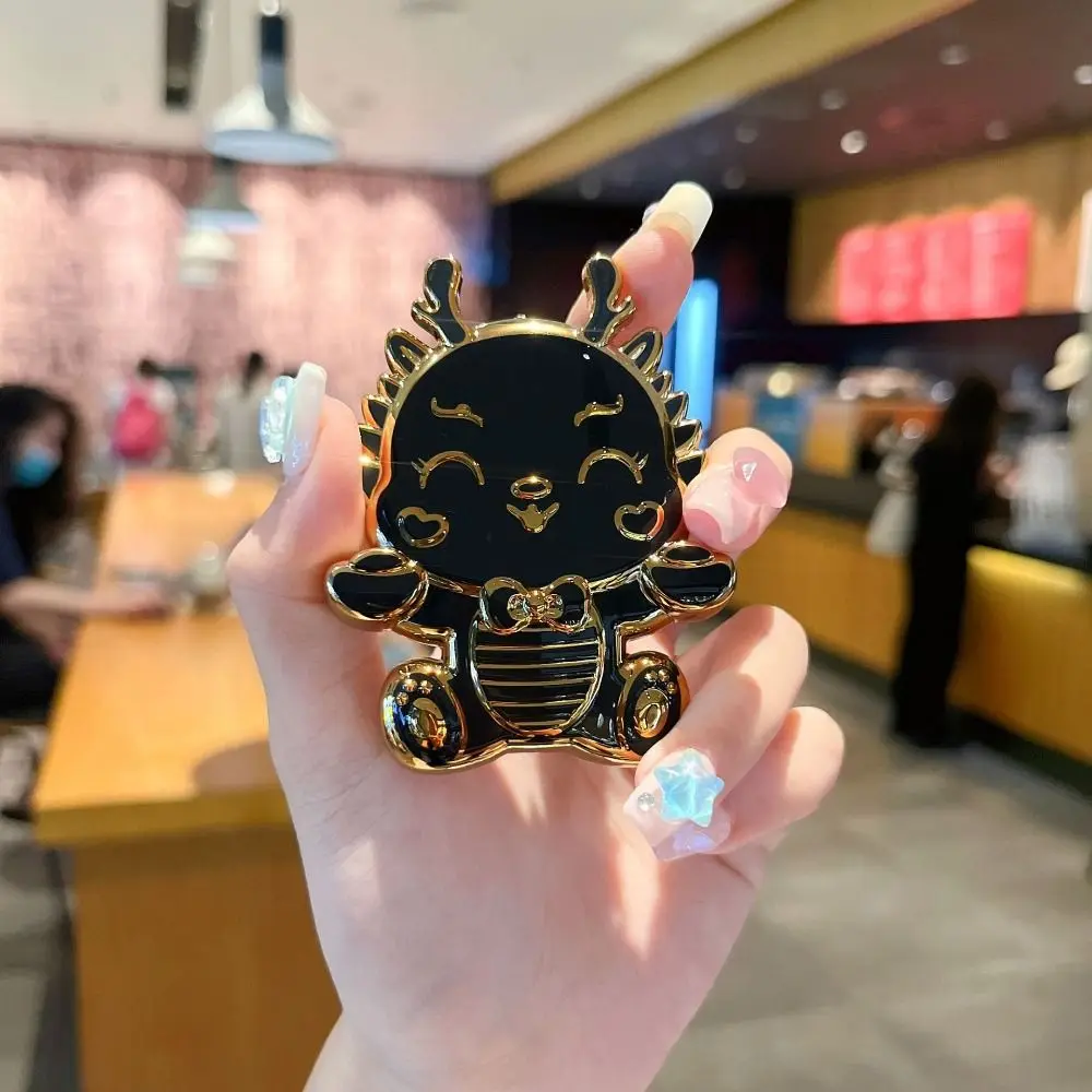 

Cartoon Dragon Mobile Phone Holder Metal Foldable Folding Phone Desktop Stand Adjustable Creative Table Phone Holder Accessories