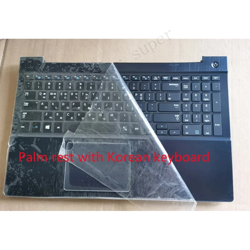 S+New Shell For Samsung NT870Z5G 871Z5G  Laptop Palm rest With Korean Backlight Keyboard COVER and Korean Single Keyboard