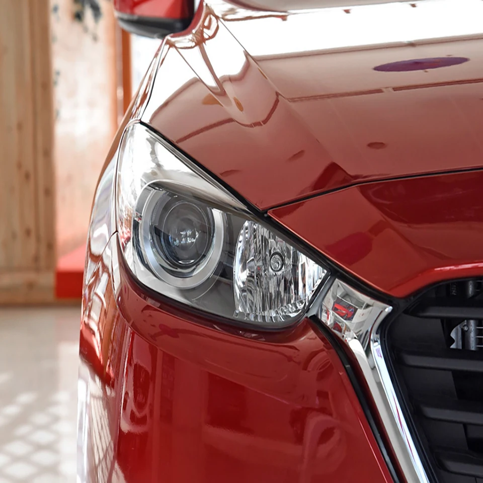 For Mazda 3 Axela 2017 2018 2019 Halogen Headlight Transparent Shell Headlamp Cover Lens Plexiglass Replace The Original view 4
