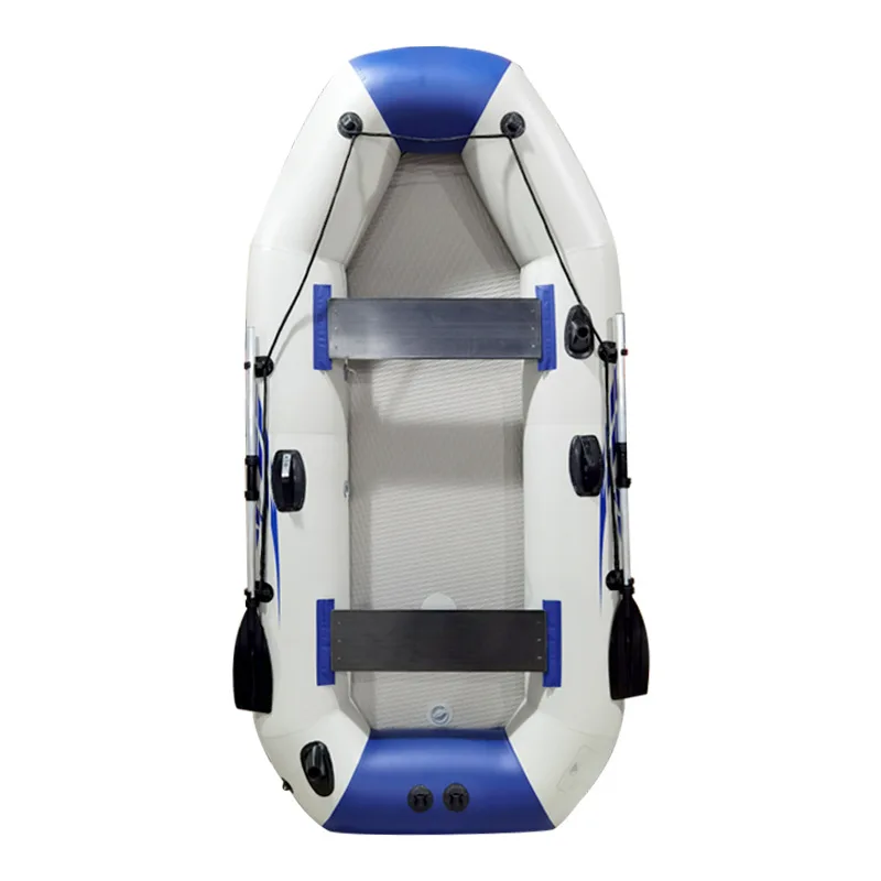 Barco de pesca de barco de borracha de fundo duro espessado personalizável