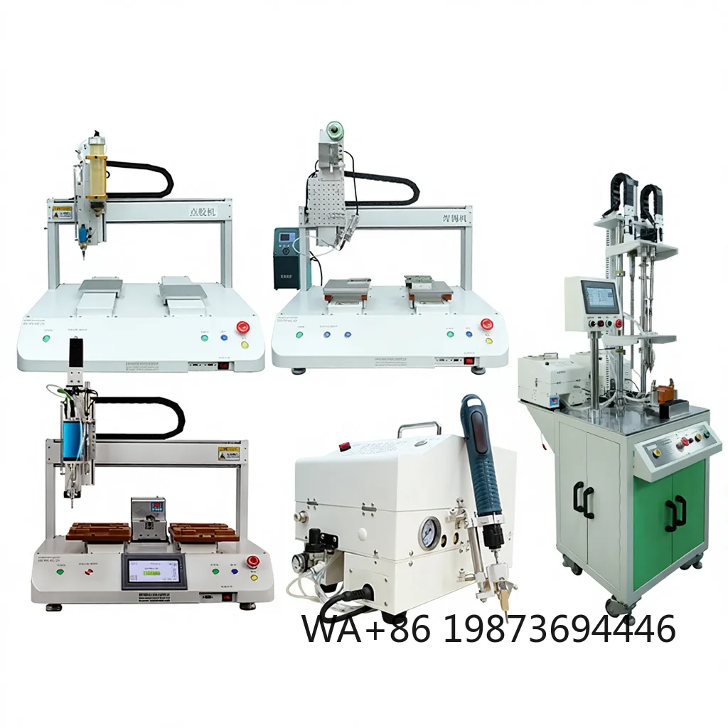 High-Accuracy Cold Glue Dispensing Machine, Locking Adsorption Dual-position Coordinate Drive Type