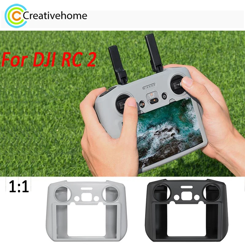 1:1 RC2 Silicone Cover Case For DJI RC 2 Remote Control, Shockproof Anti-scratch Washable Protective Cover