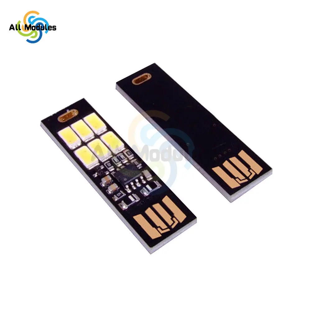 Imagem -04 - Portátil Mini 5730 Usb Led Luz 5v Sensor de Toque Pode Ser Escurecido Luz da Noite para o Banco Potência Computador Portátil Mesa pc Lâmpada Peças Lote