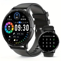 Wireless Smart Watch with Sleep Monitoring, 100+ Sports Modes, AI Voice Control, Compatible with IOS/Android