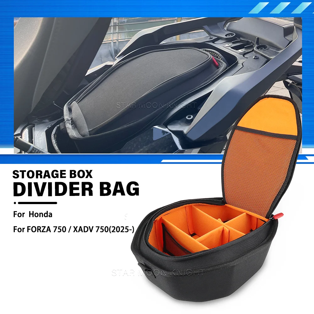 For HONDA NC750X NC 750 X (2025) , X-ADV X ADV XADV 750, For Forza 750, Luggage Compartment Divider Bag Luggage Box Storage Bag