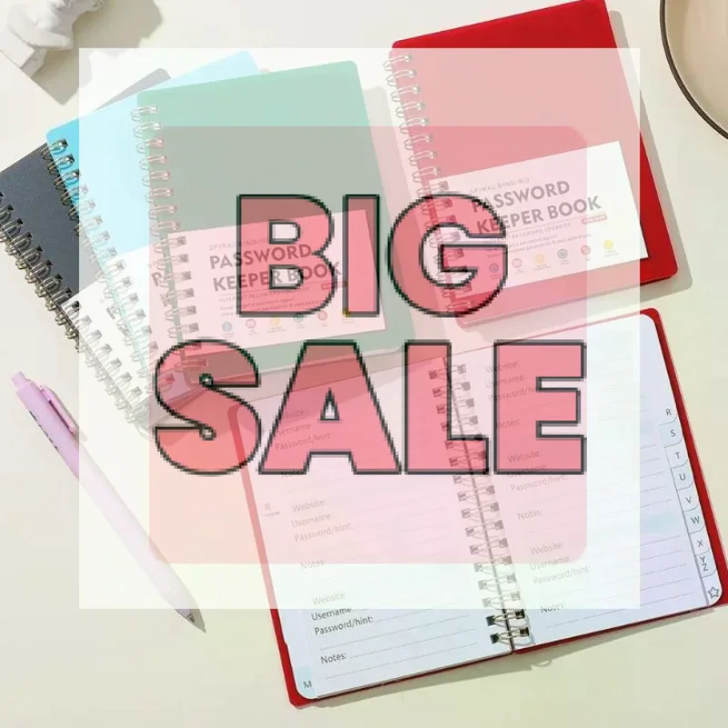 A6 Password Keeper Book Internet Login Notebook With Alphabetical Tabs Password Management Software License Account Organizer
