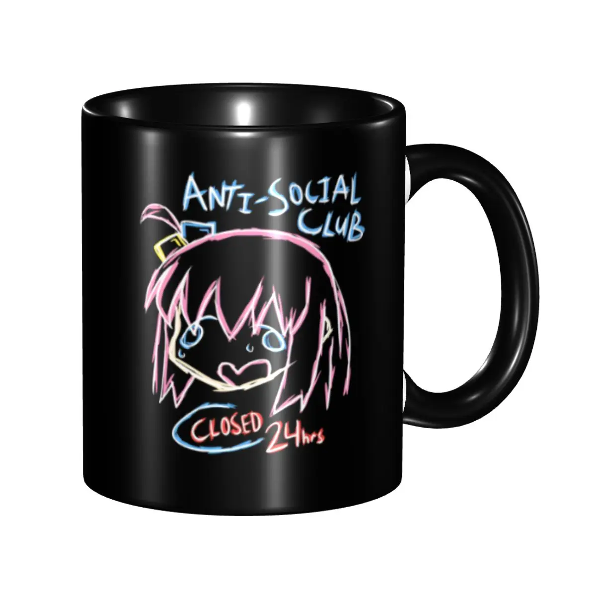 

Custom B-Bocchis The R-Rocks Mugs Club Music Anime Kessoku Band Coffee Ceramic Mug Cup Creative Gift