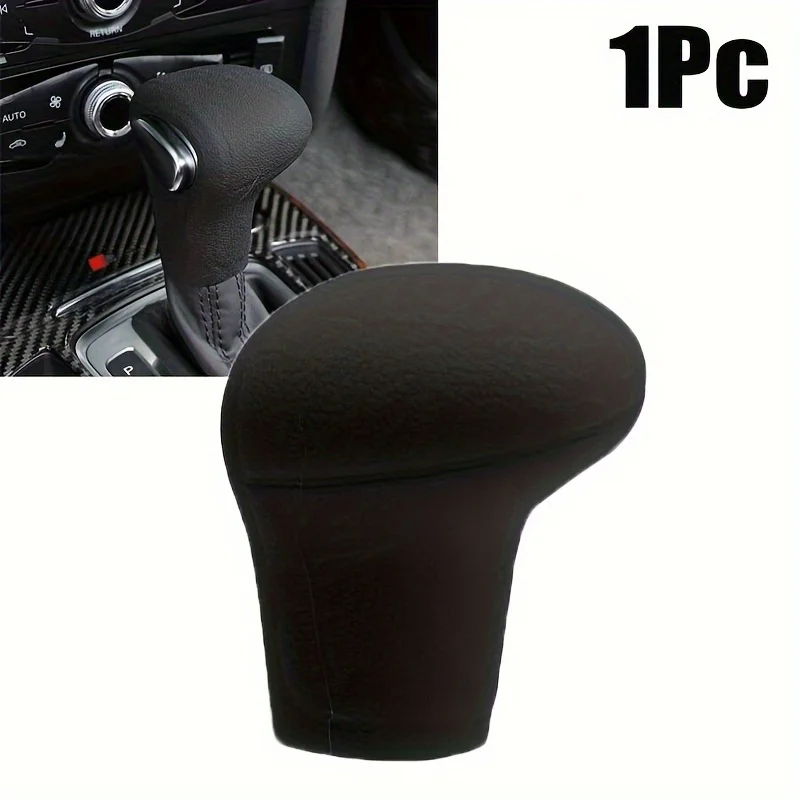 

Gear Shift Knob Silicone Cover Gear Rod Protect Case Dustproof WaterProof Lever Handle Nonslip Manual Shifter For Audi 05-16