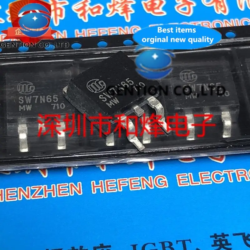 

10PCS SW7N65 TO-263 650V 7A in stock 100% new and original