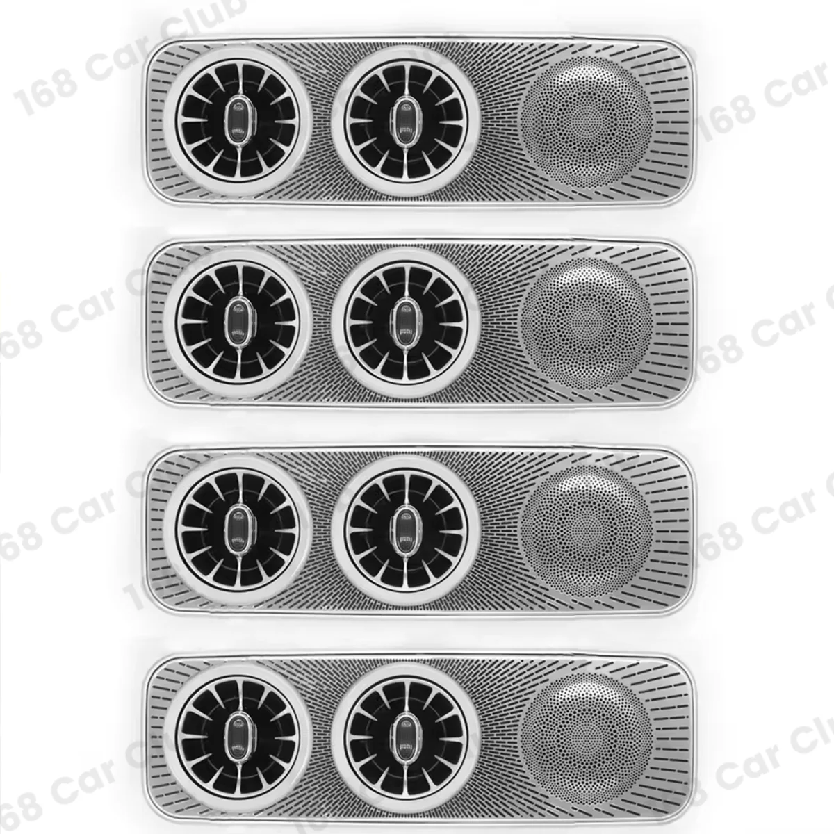 Ceiling Air Outlet Nozzle Modification Accessories For Mercedes Benz W447 Vito V-Class V220d V250d V260 Car Roof Decoration Vent