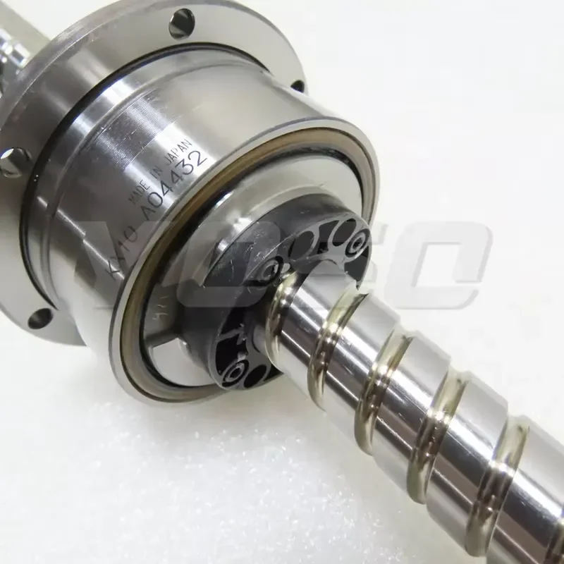 BLR Series Large Lead Rotary Ball Screw Nut 1616 2020 2525 3232 3636 4040 5050 Integrated 60° Support Bearing Pre-Assembled